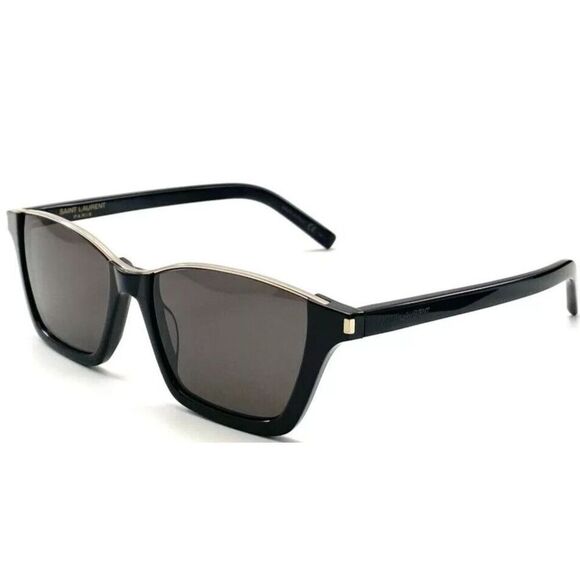 NEW SAINT LAURENT SL365 002 BLACK AUTHENTIC SUNGLASSES 53-17 140 ITALY - Picture 1 of 3